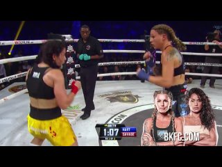 bkfc 22 free fight: britain hart vs jenny savage