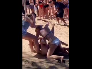 beach fight